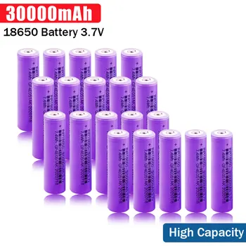 1-20шт Nova Originalna Baterija je Litij-ionska Punjiva Baterija 30000mAh AA 3,7 U Punjiva Za Svjetiljku