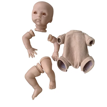 10-Inčni Mini-skup Reborn lutke Nessa Mini Prijenosni Lutka DIY Prazna lutka Zero Set za novorođenče Slatka Lutka Poklon Igračke za lutke