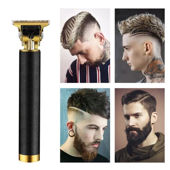 2021 USB Električni štipaljke Za Kosu, Punjiva Britva Trimer Za bradu, Profesionalni Muški Stroj Za šišanje Kose Brade Frizerski salon Šišanje Kose