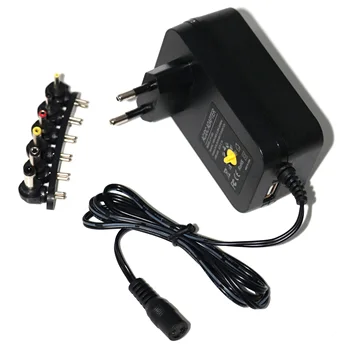 30 W univerzalni ac/dc pulse napajanje sa 6 dodatne savjete adapter USB-priključak prikladan za spajanje od 3 do 12