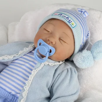 55 cm Mekana Pravi Dodir Boneca Bebes Reborn Silikon zimski san Pokupila Beba Baby Lutke Dječji Božićni poklon za Rođendan Popularne 2