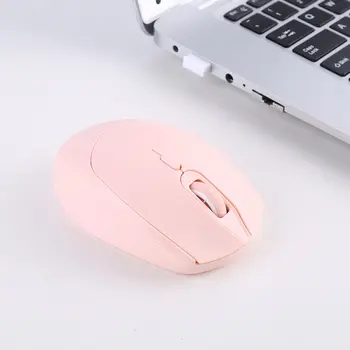 Bežični miš 2.4 G s USB-prijemnik Prijenosni Računalni Miš za PC, tablet, laptop (Pink) 3