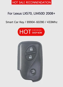 CN052040 3 Tipke Aftermarket Pametni Ključ bez ključa za Lexus LX570 LX450D 2008+ S FCCID B53EA P1 D4 4D-67 433 Mhz 89904-60280