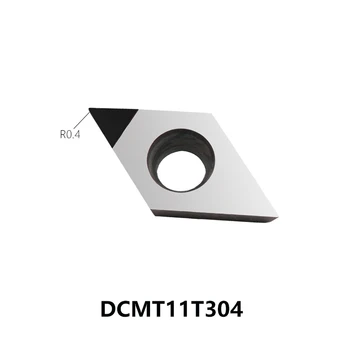 Dijamant umetanje DCMT070204 DCGT070204 DCMT11T304 DCGT11T304 DCGW11T304 PCD CBN DCMT DCGT Oštrica tokarilica CNC Tokarenje alati