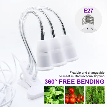 E27 LED Svjetiljka za uzgoj Biljaka, Cvijeća i sadnica, Фитолампа Punog Spektra, Фитолампа, Фитолампа za sobnoj staklenici 2