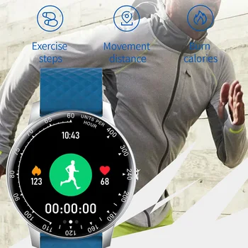H30 Pametni sat 2020 Za muškarce DIY Brojčanik IP68 Vodootporan Monitor srčane Narukvica Za Android i Iphone Pametne sat