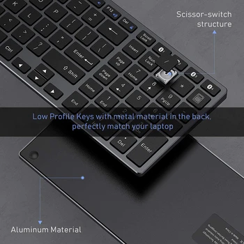 Jelly Ploče QWERTZ Njemački Bluetooth tipkovnica velika Britanija, SAD, Engleski je Bežična Bluetooth tipkovnicu za laptop Macbook Tablet мультиустройства 4