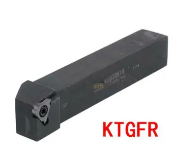 KTGFR1616H16 KTGFL1616H16 Držač alata za obradu vanjskih žljebova i otvora Za токарного stroja CNC Držač skup токарных alata za rezanje