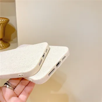 Luksuzni silikonska torbica za telefon s bijelom mrljom za iphone 13 13Pro 12 11 Pro max 7 8 plus X XS XR Max soft Mat Zaštitni poklopac 2