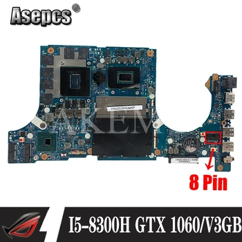 Matična ploča FX505GM za Asus TUF Gaming FX505GM FX505G Matična ploča izvorna matična ploča I5-8300H GTX 1060/V3GB GDDR5 15,6 inča