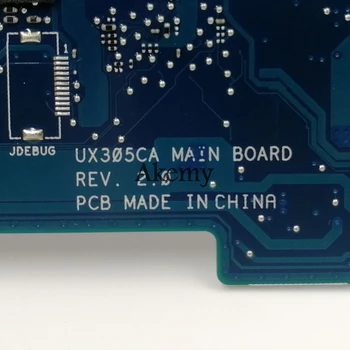 Matična ploča laptopa Akemy ZenBook UX305CA za Asus UX305CA UX305C UX305 U305C Test izvorna matična ploča 8 G RAM procesor M3-6Y30 2