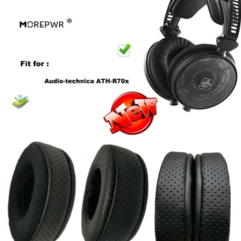 Morepwr Novi Update Zamjena Амбушюров za Slušalice Audio-technica ATH-R70x Dogovor Slušalice, Kožna Baršunasti Jastuk Rukava Za slušalice 1