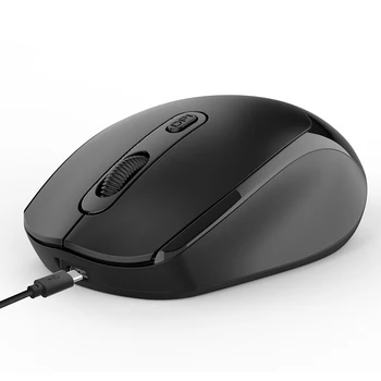Najnovija računalna Bežični miš M107 2.4 G s USB kabelom za prijemnik Punjiva Miš za laptop Uredski Tihi Klik 1600 dpi Laptop 1