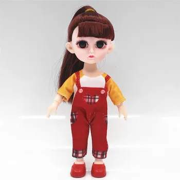 Nova lutkarska odjeća 16 cm za 1/12 BJD Lutka Haljina Odijelo Casual Odjeća DIY Haljina Pribor za igračke Poklon 0