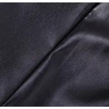Nova moda Donje seksi haljina Crna umjetna koža Olovka Maksi haljina sa visokim strukom Mini Ženska suknja suknja-olovke, Vanjska odjeća jesen 5