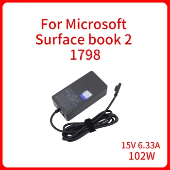 NOVI Originalni 15V6.33A 102 W 5V1.5A Adapter Punjač Za Laptop Microsoft Surface book 2 1798 Adapter za Napajanje