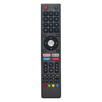 Novost za CHIQ Smart 4K UHD TV Voice Daljinski Upravljač L32H7N L32H7S U43H7AN U43H7L U43H7LX U50H7AN U50H7N U55H7A Netflix