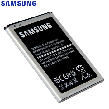 Originalni SAMSUNG Baterija B500BE B500AE za Samsung GALAXY S4 Mini I9190 I9192 I9195 I9198 S4Mini Baterija 3 kontakta 1900 mah