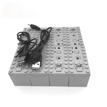 Punjiva baterija Kutija 8878 -1 54599 MOC Gradivni Blokovi motornih Vozila Igračke Kompatibilnost s 84599 64227 58122 58123B Dijelovi Igračke