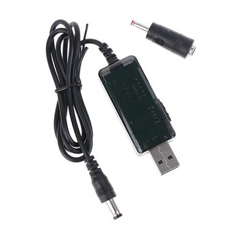 QC USB 3.0 Do 5-12 U Podesiv Napon Raste 5, 5x2, 1 mm Kabel Linija napajanja Za Wi-Fi Rutera Led Traka 12-Uređaj