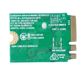 QCNFA222 AW-NB234NF 802.11 A/B/G/N WIFI Bežična Bluetooth Kartica 2,4 Ghz i 5 Ghz WiFi + BT 4,0 NGFF Wlan