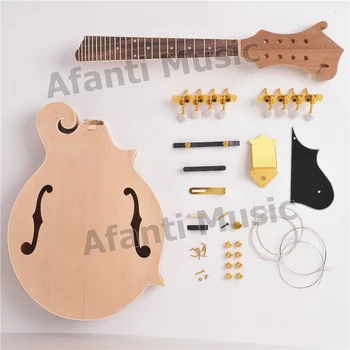 Set za mandolinu Afanti Music sa tvrdim krovom od smreke F sa svom opremom (AMB-900KS)