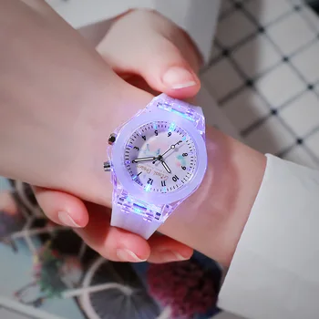Sjajni sat Digitalni Dječji satovi LED Dječji satovi Sportski Digitalni Sat za djevojčice Elektronski Sat Silikonski Relogio Infantil