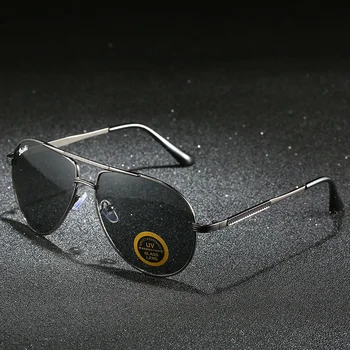 Sunčane naočale Vazrobe od stakla Muškarci Žene Zračni Crnci Smeđe Sunčane Naočale sa zaštitom od ogrebotina za muškarce za volanom s teškim leće UV400