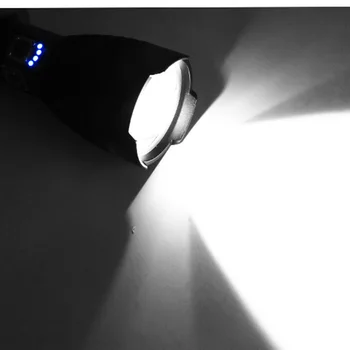 Super Svijetle led svjetiljka XHP90 s mehaničkim Zoom USB Punjiva Snažan Svjetiljku Vodootporan 18650 Taktički Bljeskalica Novi 3