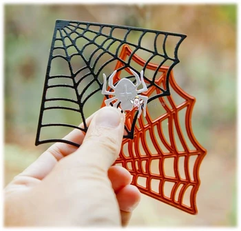 Svinja Zanat marke za rezanje metala izrezati kalupa Halloween paukova spomenar papir obrtni nož kalup oštrica udarac matrice umire