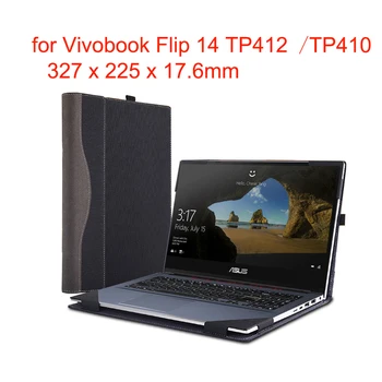 Torbica za ASUS VivoBook Flip 14 TP410 TP412 Torbica za laptop Odvojiva Torbica za laptop Torba Zaštitna Koža Olovka Pokloni
