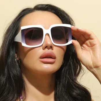Trg Prevelike Sunčane naočale 2021 Trendi ženski muške Luksuzne Marke Nove Dizajnerske Sunčane naočale Famale Gospodo Retro naočale UV400 nijanse