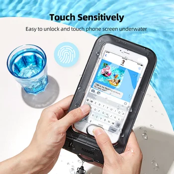 UGREEN IPX8 Vodootporna Torbica za telefon Torba za iPhone 13 12 Pro Max Torbica za kupanje za Samsung Xiaomi Univerzalna Zaštitna Torbica za telefon 1
