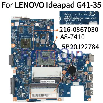 Za LENOVO Ideapad G41-35 A8-7410 R5 330 M 14' Na Matičnoj Ploči Laptopa NM-A401 5B20J22784ZZ 216-0867030 2 GB DDR3 Matična ploča laptopa 0