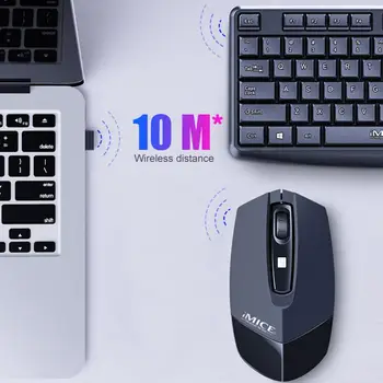 Za Macbook Lenovo AN-100 104 Tipke S Prilagodljivim Kutom Nagiba Ergonomski Wireless Gaming Tipkovnica USB Komplet Miša za Kućnog Ureda, Škole 2021 4
