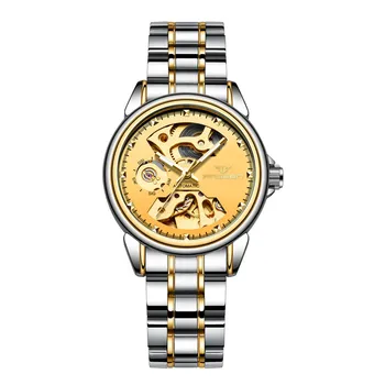 Ženske Automatski mehanički sat je Najbolji Brand Luksuznih 2020 Trendi ženski ručni sat Od nehrđajućeg čelika satovi Poklon Sat Sat 2
