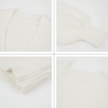 Газовщик Novi 2021 set od dva komada za žene kardigan džemper hlače bijele trendi ženski brandovi jesen kit toplo visoke качество002-1 2